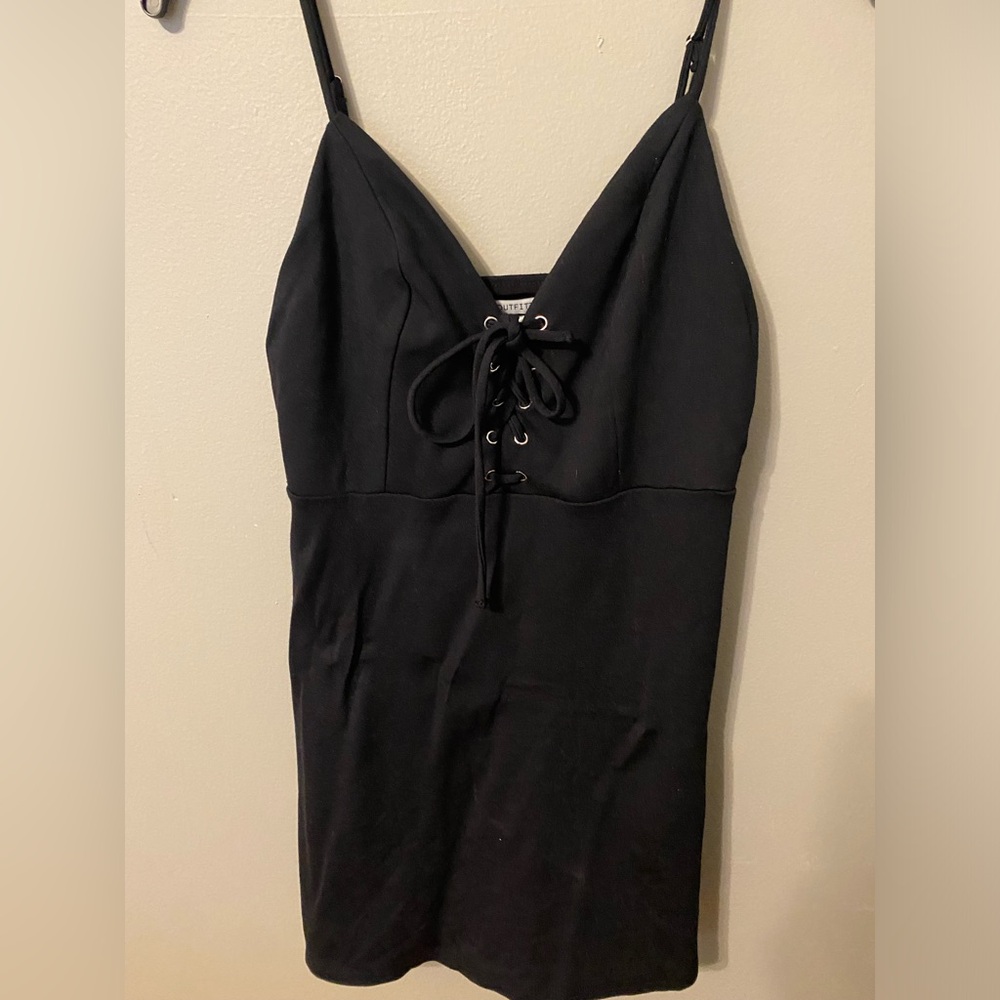 Urban Outfitters black cocktail dress